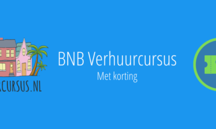 Korting BNB Verhuurcursus [2025]