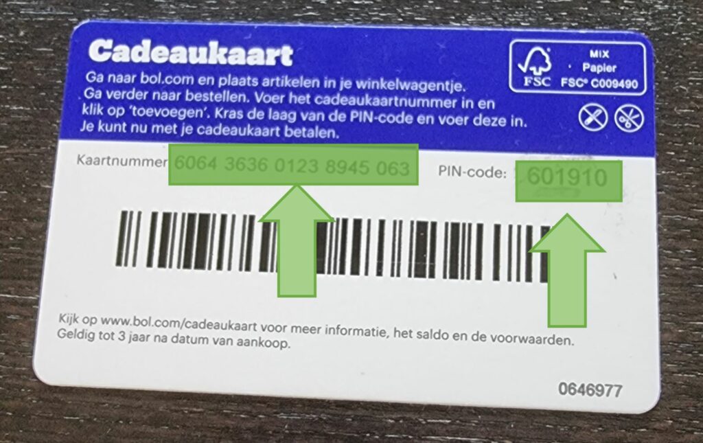 zo check je het saldo van je bol cadeaukaart
